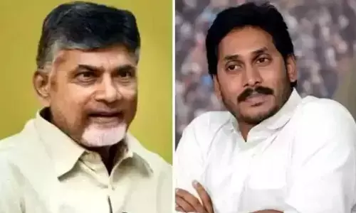 N Chandrababu Naidu and YS Jagan Mohan Reddy