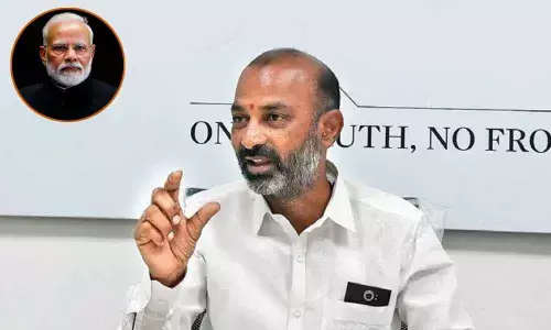 Bandi Sanjay writes to PM Modi seeking IIM in Karimnagar