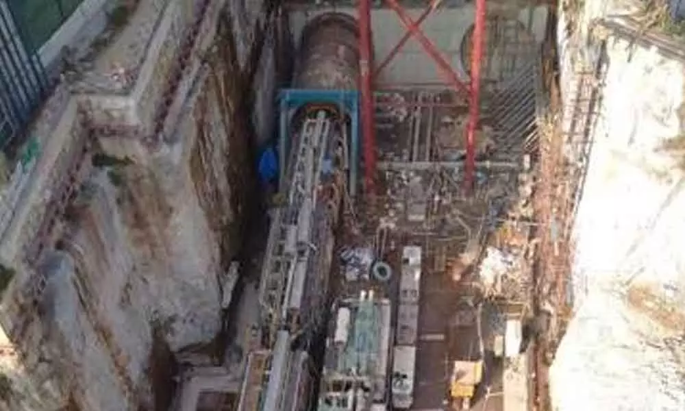 Urja, which has drilled a distance of 855 metre for over a year, is the first TBM to achieve a breakthrough on Namma Metro’s Pink Line from Kalenga Agrahara to Nagawara (21 km).