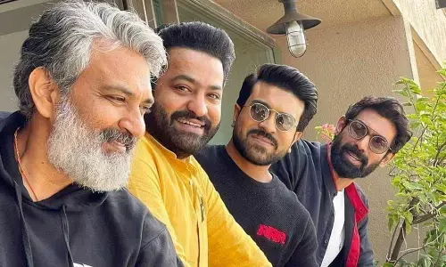 Pic Of The Day: Ram Charan, Rajamouli And Junior NTR Meet Rana Daggubati At His Mumbai House