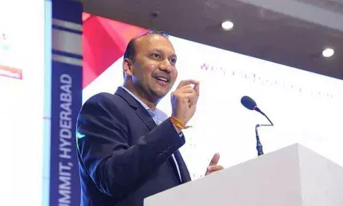 Navin Mittal, Commissioner, Collegiate & Technical Education, speaking at the EDU summit