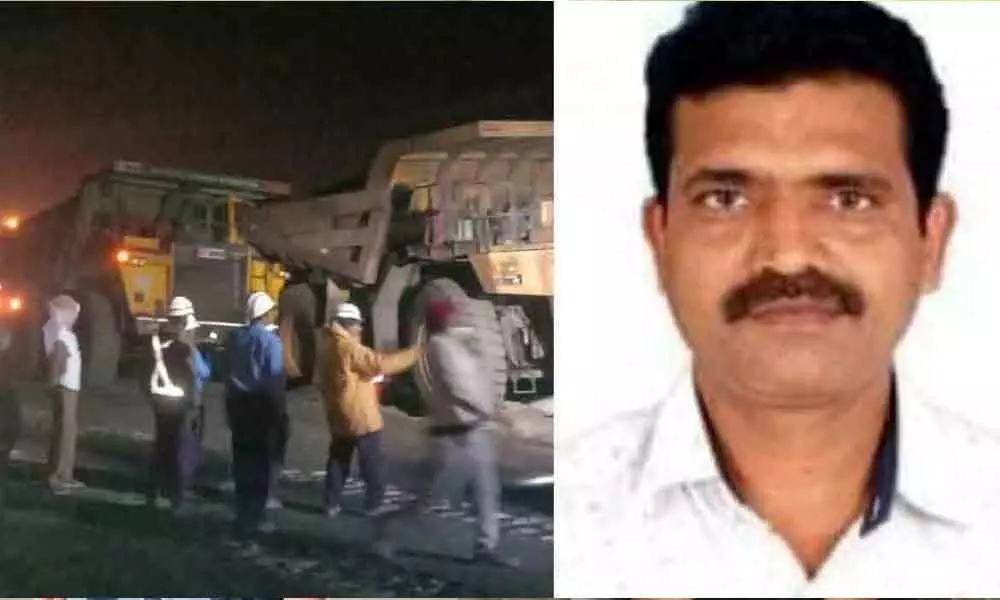 Karimnagar: Dumper operator dies in Singareni