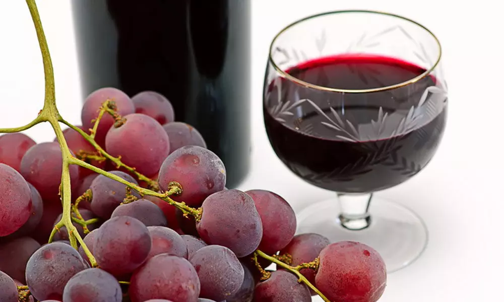 Homemade Grape Wine