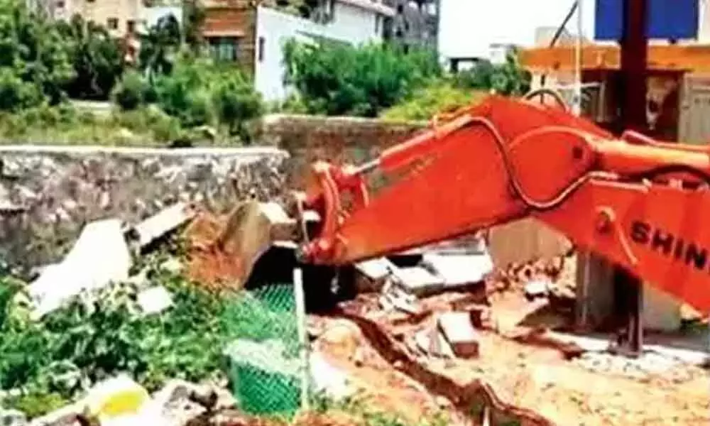 Illegal constructions demolished in Manikonda (File Pic)