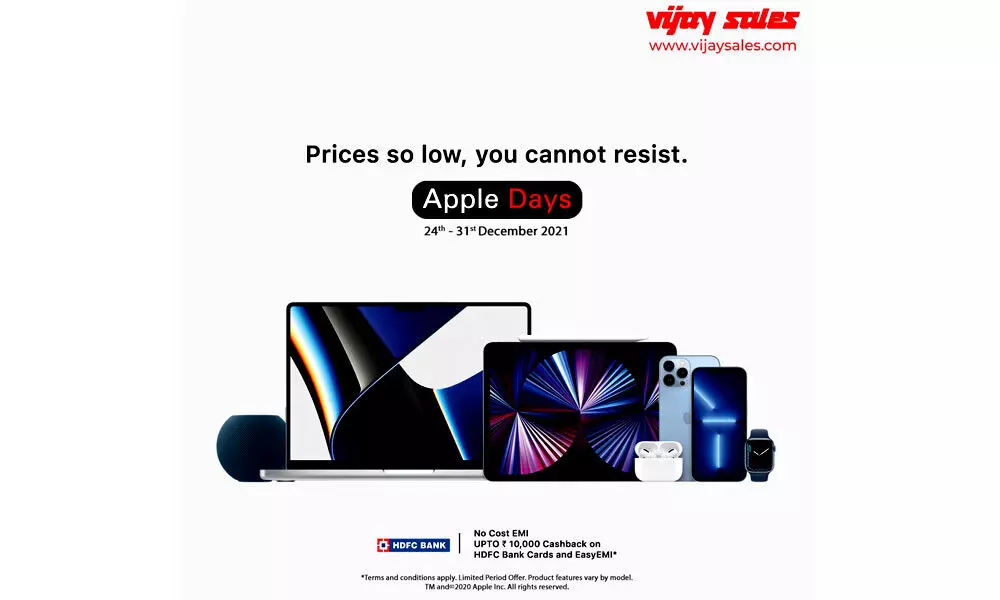 Apple Days: Vijay Sales offers the best deals on Apple products from 24th December