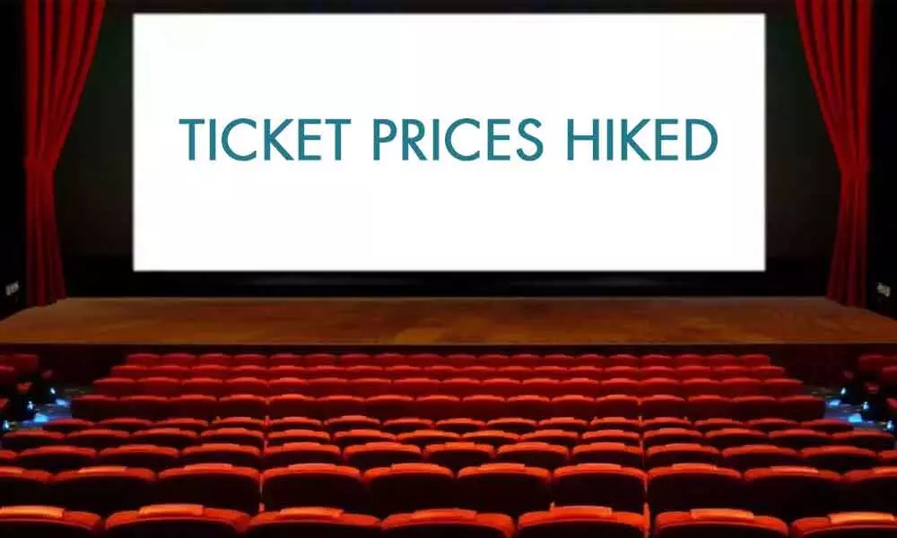 Cinema ticket prices hiked
