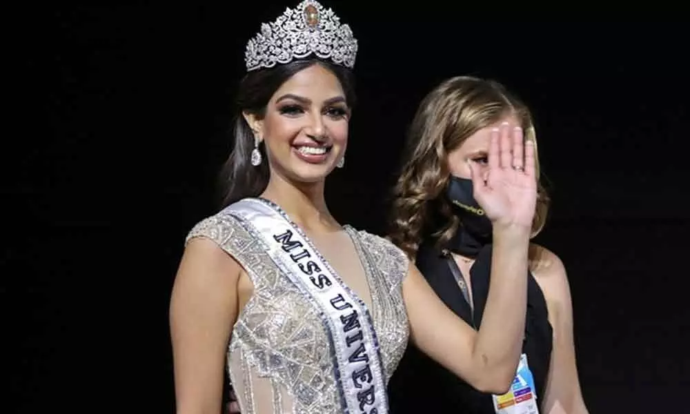 Harnaaz Sandhu is back with the Miss Universe crown for the country