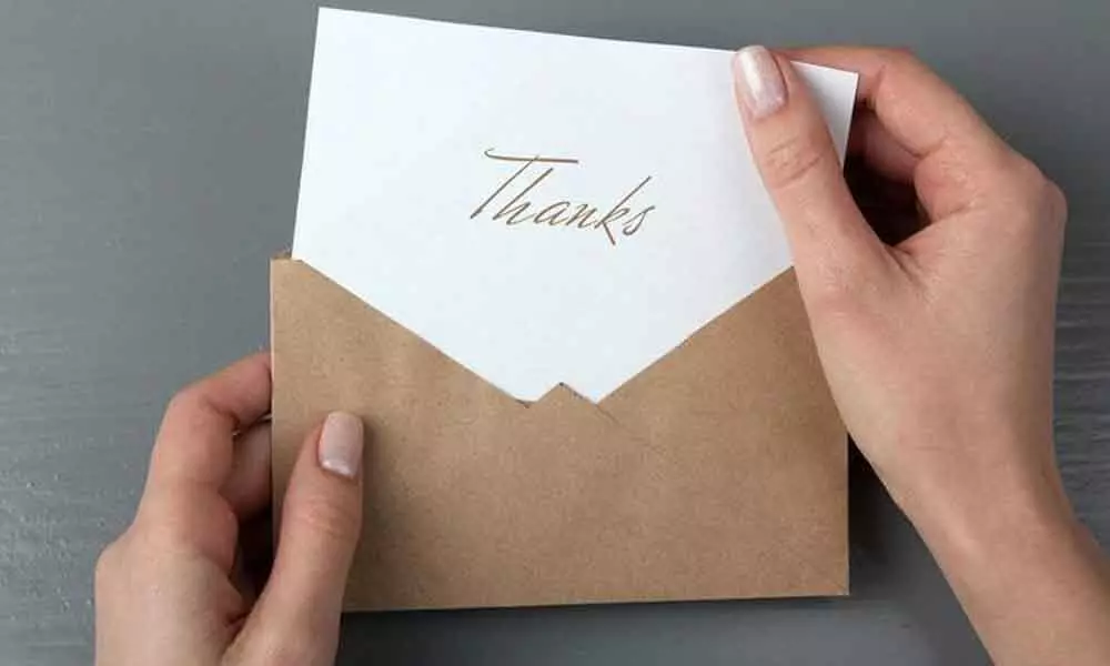 National Thank You Note Day