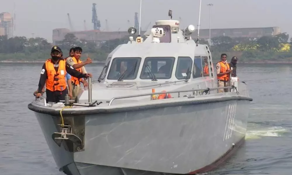 Navy trains marine police on coastal security
