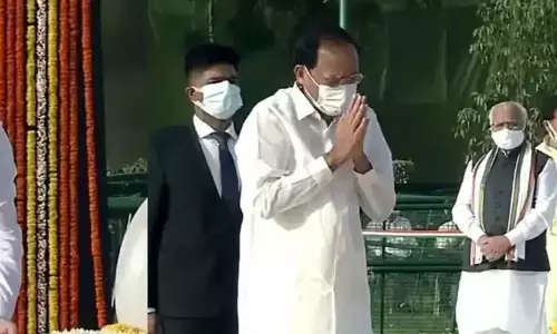 VP Venkaiah Naidu pays tributes to Vajpayee on his birth anniversary