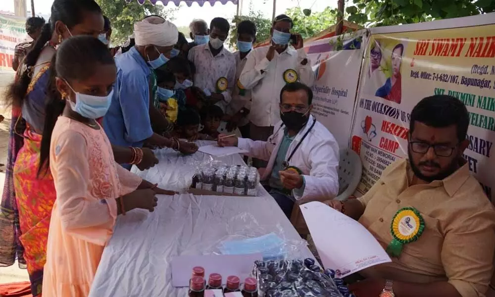 SSNMS organises free medical camp & blanket donation drive