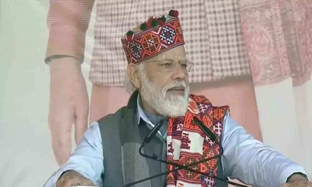 Modi Launches Rs 11K Crore Hydropower Projects In Himachal Pradesh