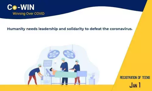 Covid vax: Registration of teens to begin from Jan 1