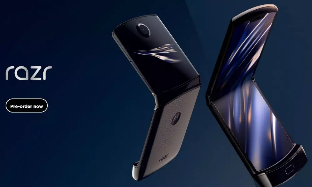 Motorola is working on third-generation Razr foldable phones