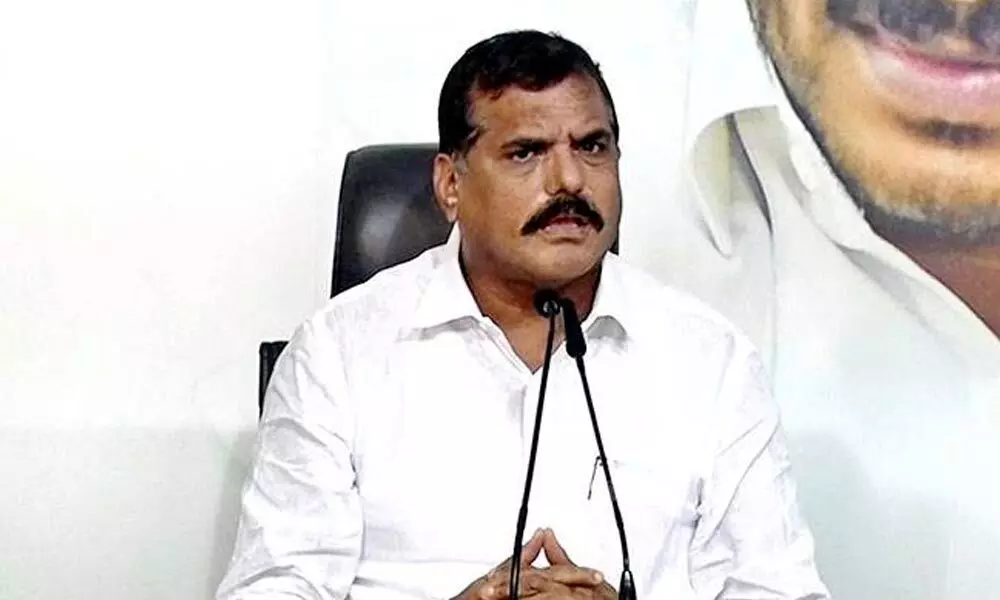 Andhra Pradesh State Municipal and Urban Development Minister Botsa Satyanarayana