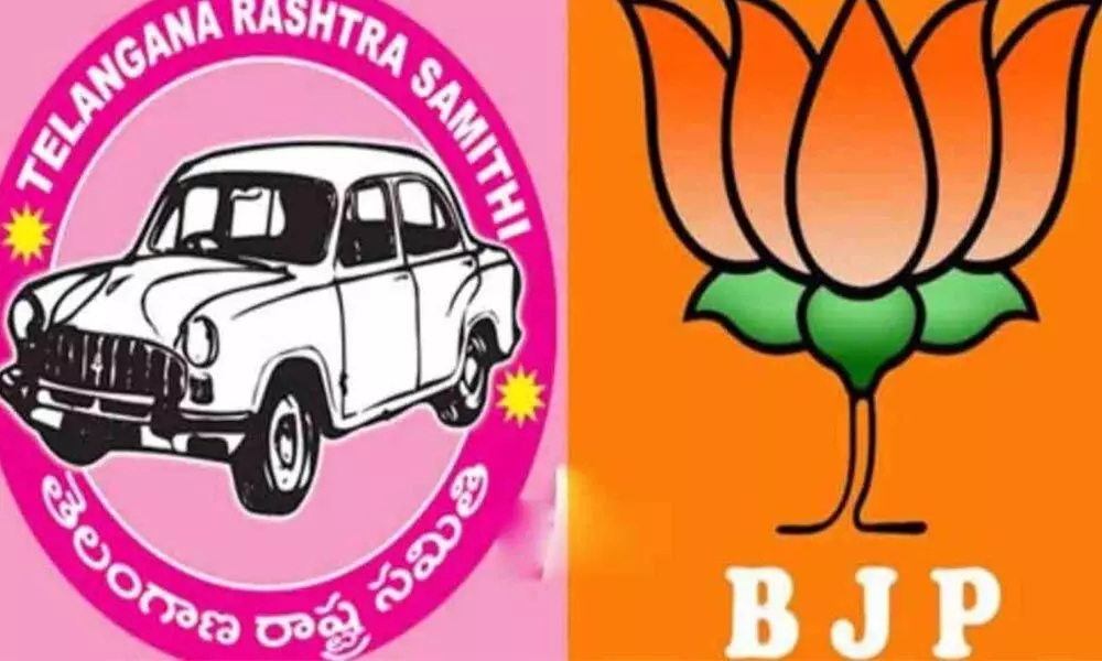 TRS-BJP slugfest continues