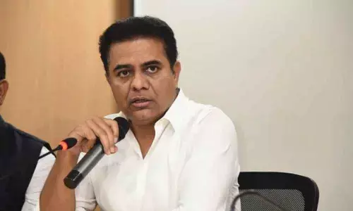 Municipal and Urban Development Minister KT Rama Rao