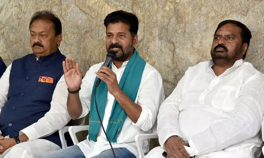 Revanth Reddy exhorts party cadre to chase, gherao ministers