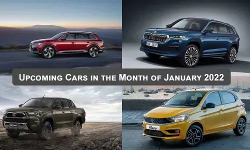 Upcoming Cars in January 2022