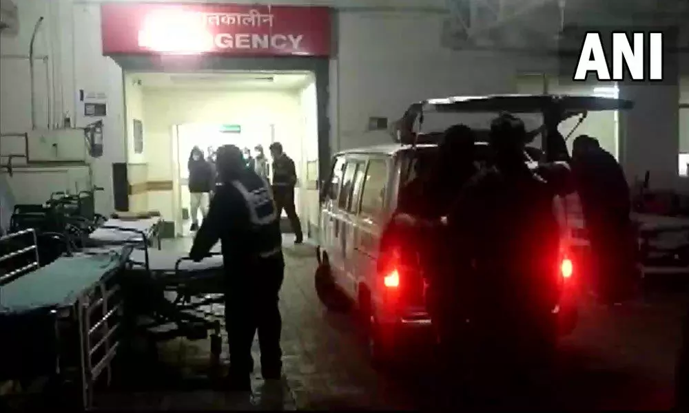 12 dead, 14 injured in stampede at Mata Vaishno Devi shrine 12 dead, 14 injured in stampede at Mata Vaishno Devi shrine