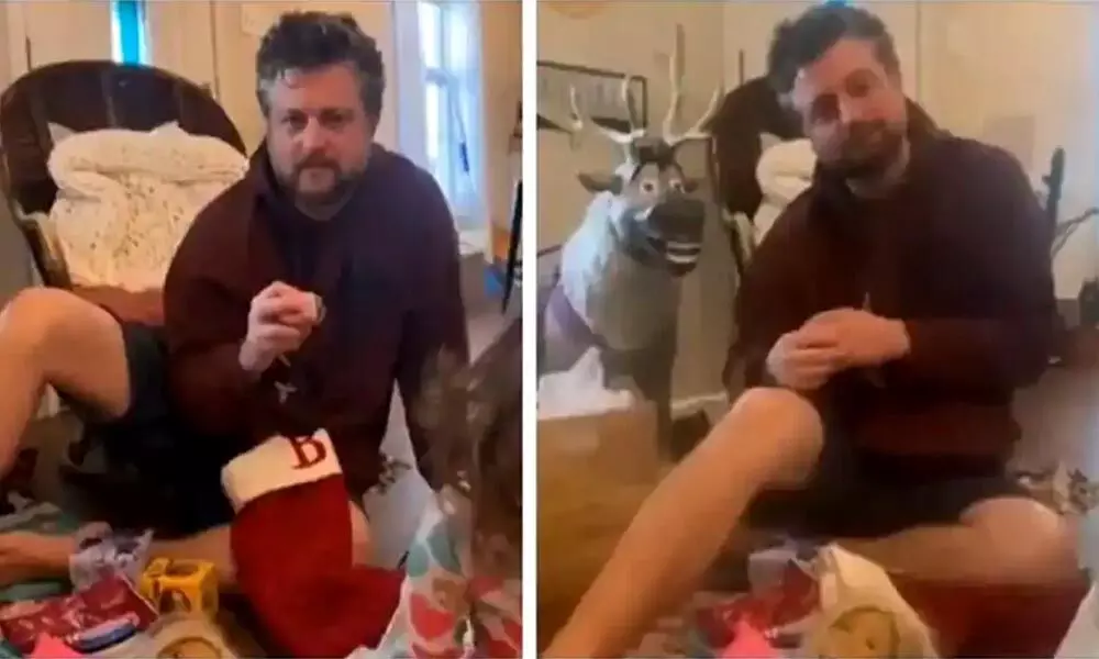 Watch The Trending Video Of The Mans Reaction When His Wife Gives Him A New Wedding Ring