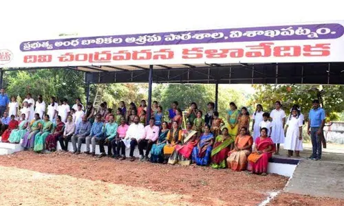 Visakhapatnam: New Year brings cheer to visually impaired girls