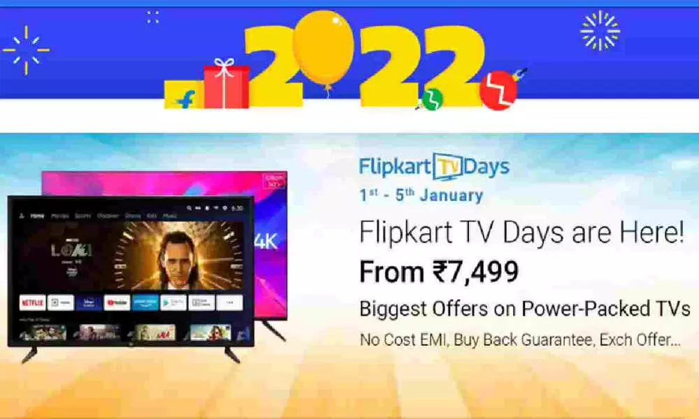Flipkart TV Days Sale 2022: Get Blaupunkt, MI, Realme Smart TVs at Big Discounts
