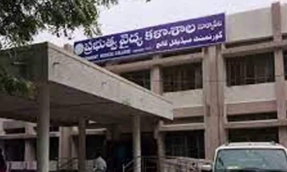 Seniors versus juniors playing out at Surypet Medical College