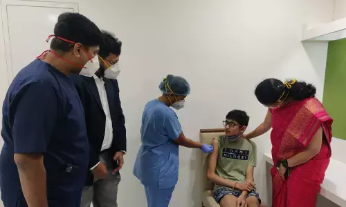 Vaccination drive for children with special needs conducted