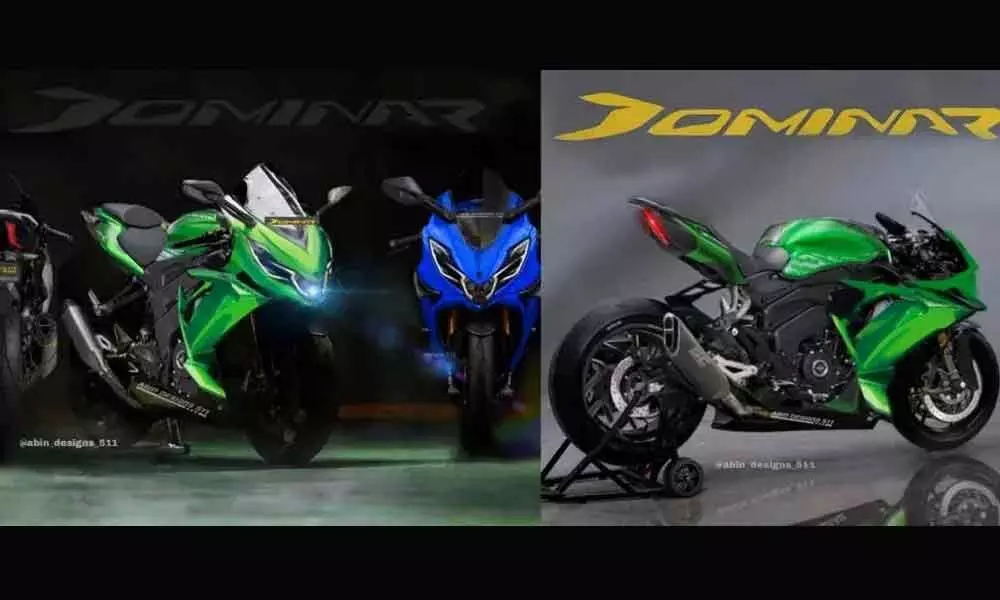 Upcoming dominar store bike