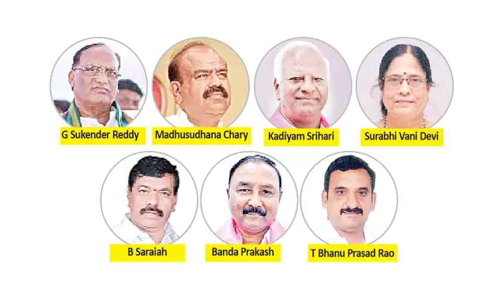 Several TRS netas jockeying for Legislative Council posts