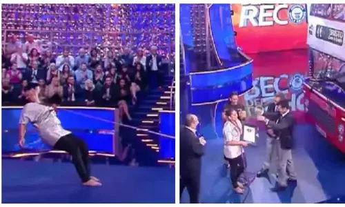 Asha Rani created a world record for pulling a 12,000 kg vehicle with just her hair.