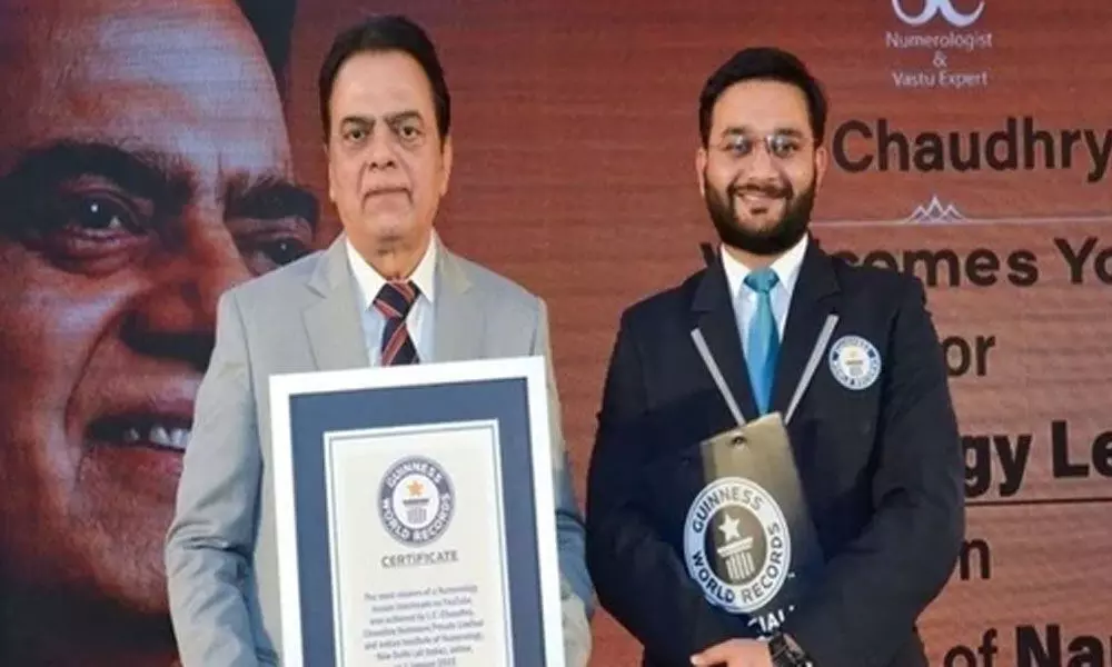 JC Chaudhry Holds The Guinness World Record For Teaching Numerology To Nearly 6000 Individuals