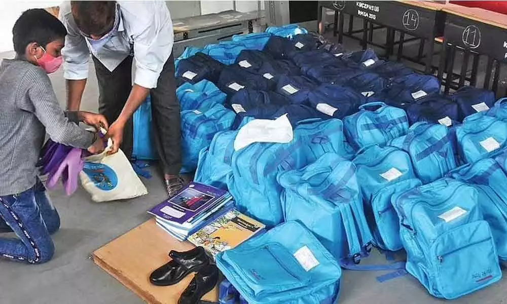 AP govt. decides to provide Jagananna Vidya Kanuka kits to students at the start of academic year