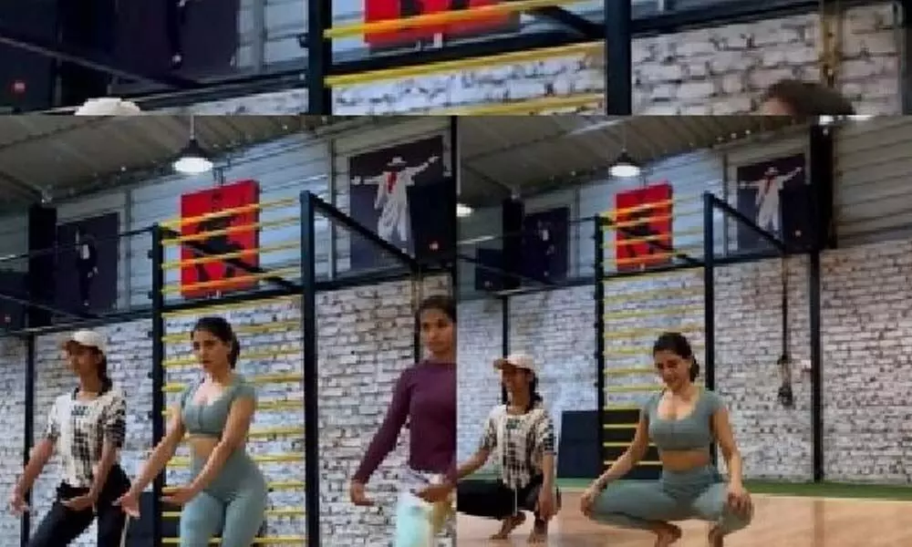 Samantha’s ‘OoAntava’ BTS video gives sneak peek into Allu Arjun’s private dance studio