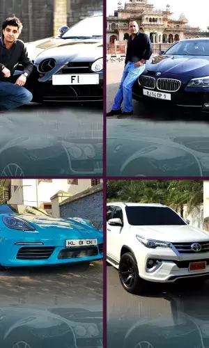 Six most Expensive Car Plates in India