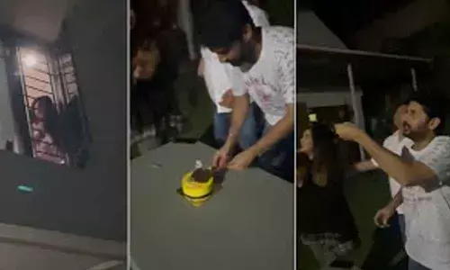 Actor Nithiins wife tests positive, celebrates bday in isolation