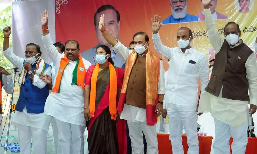 KCR will bite dust, vows BJP