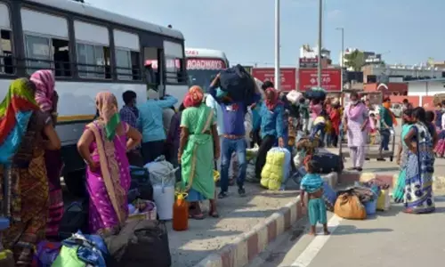 Migrants once again leave for home fearing lockdown