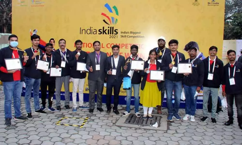 Vijayawada: State youth bag 17 medals at national skill competitions