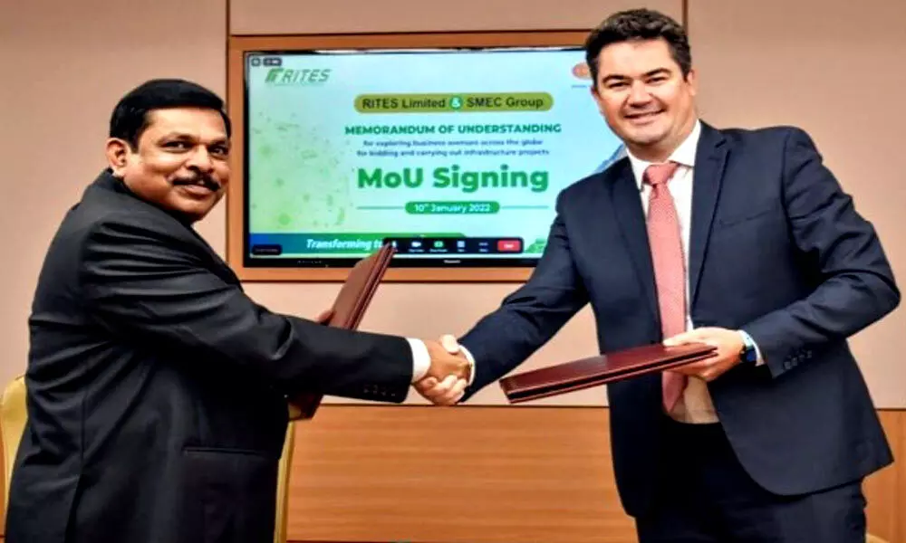 RITES, SMEC sign MoU to explore infra projects