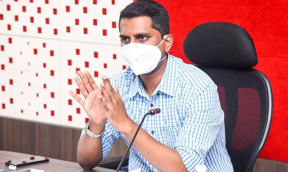 District Collector M Hari Narayanan