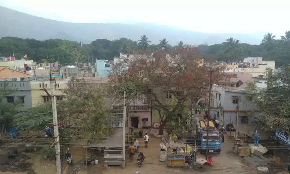A view of Sakethapuram colony