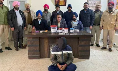 2.5 kg RDX, one detonator seized in Punjab