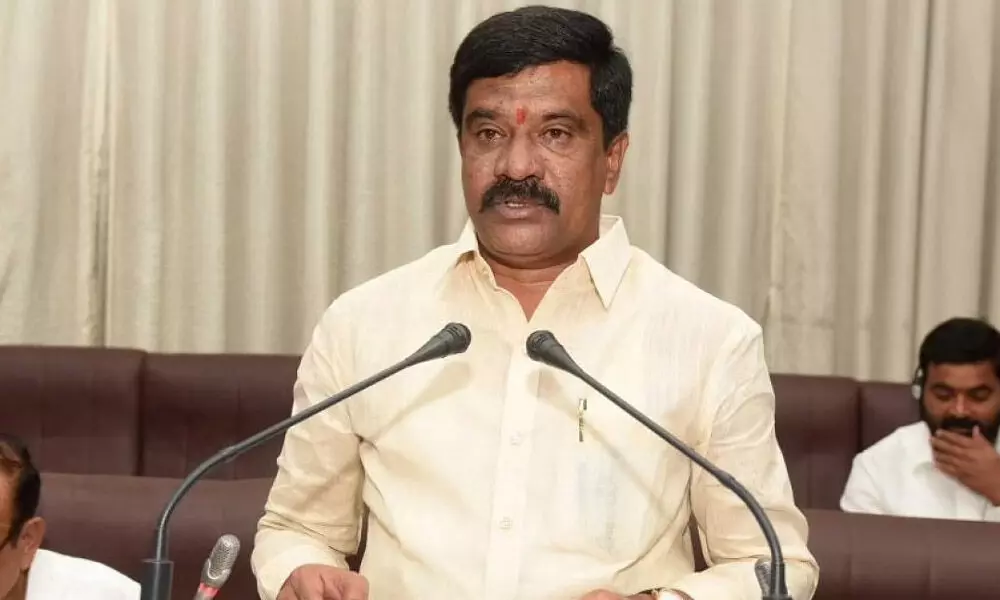 Minister V Prashant Reddy