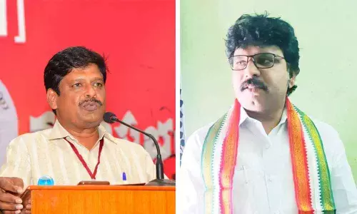 CPM leader K Murali; G Chittibabu