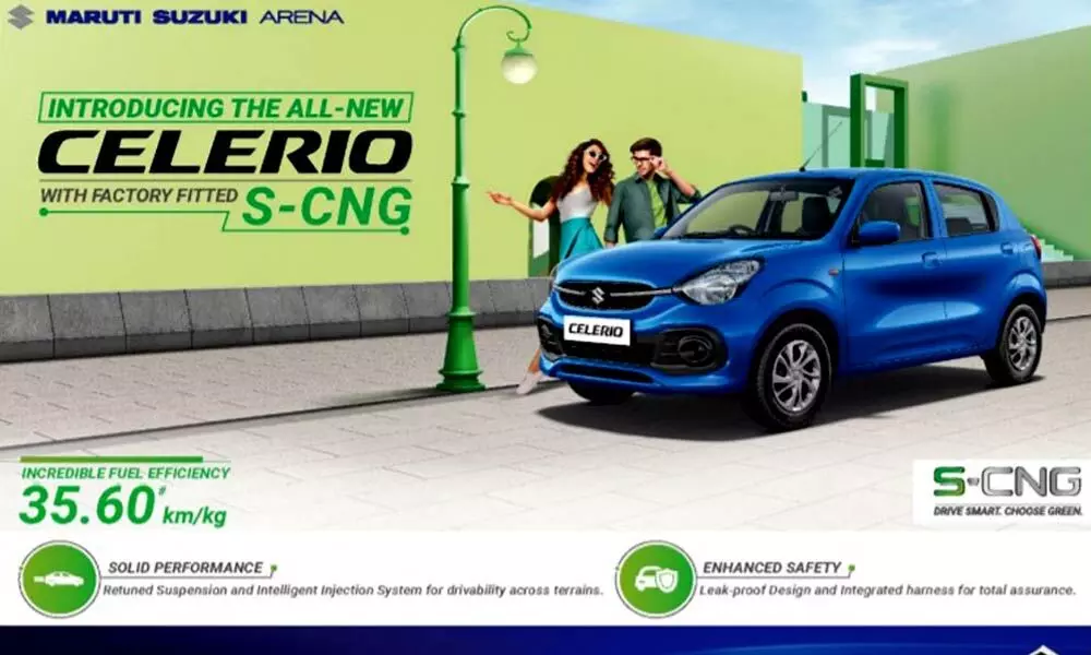 Maruti Suzuki launches All-New Celerio with S-CNG Technology; priced at Rs 6.58 lakhs