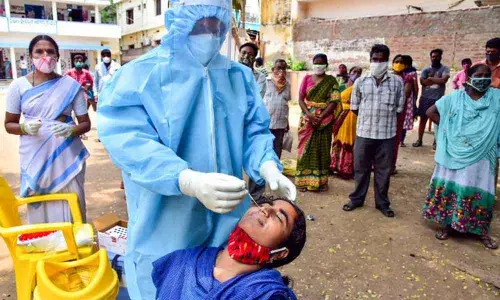 Covid cases on rise in Krishna district