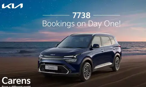 Kia Carens receives huge response with record bookings