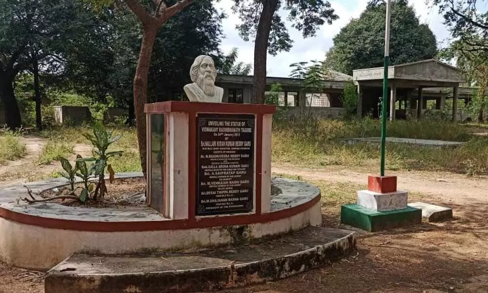 Site proposed for Tagore Museum on BT College campus in Madanapalli